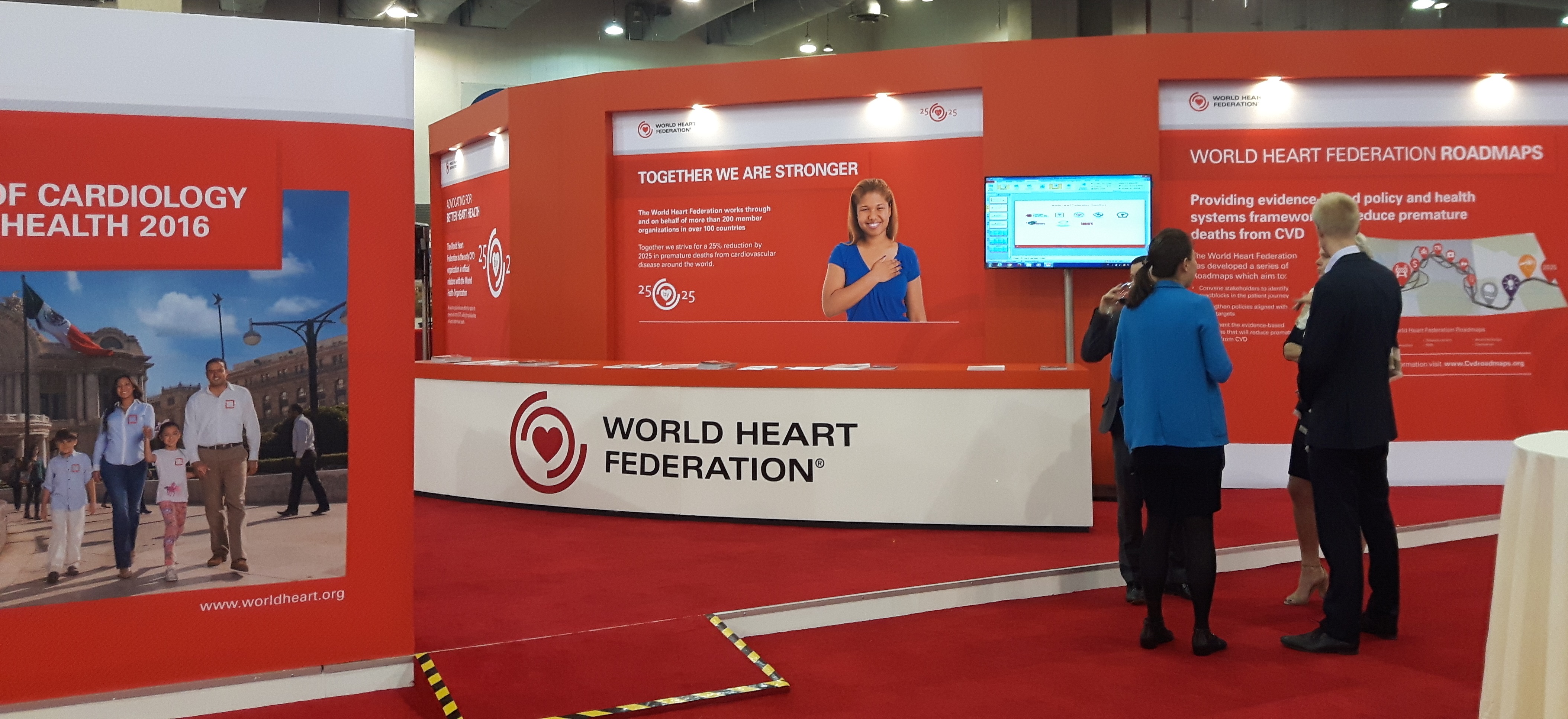 Whf Booth World Congress Of Cardiology