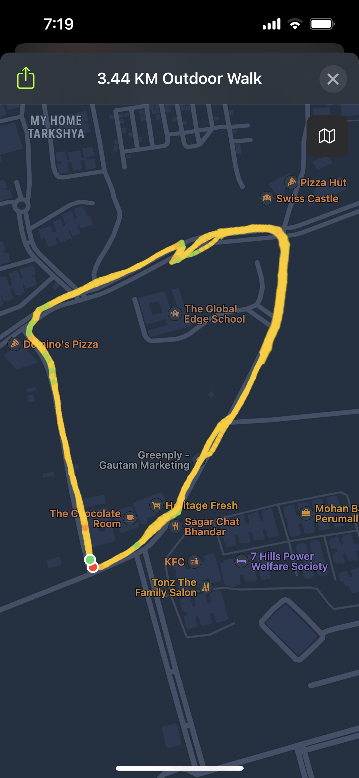 GOLDEN MILE ROAD-KOKAPET HYDERABAD
