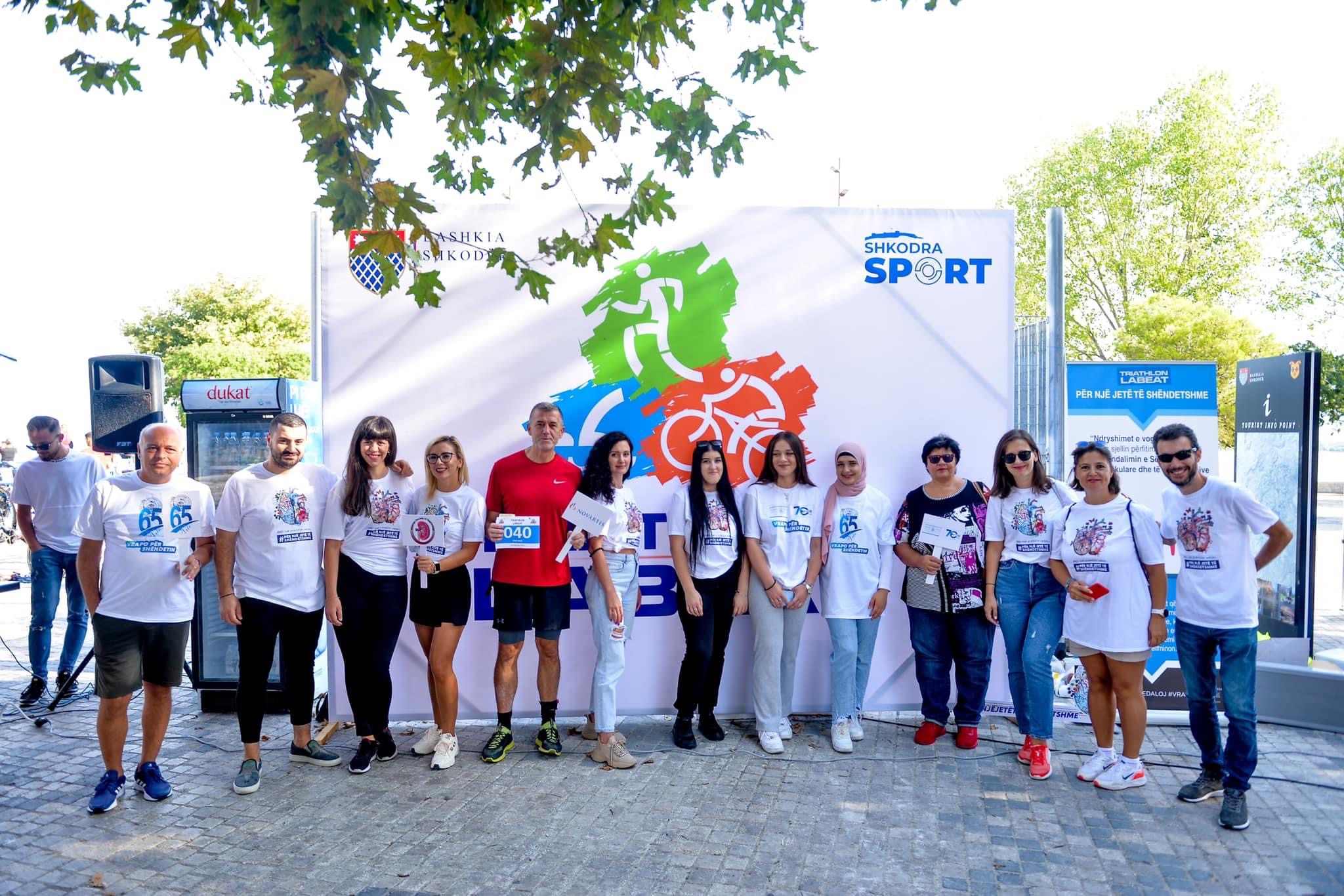 Triathlon Labeat “For a healthy Life” – Heart Disease Awareness campaign, Shkodër, Albania