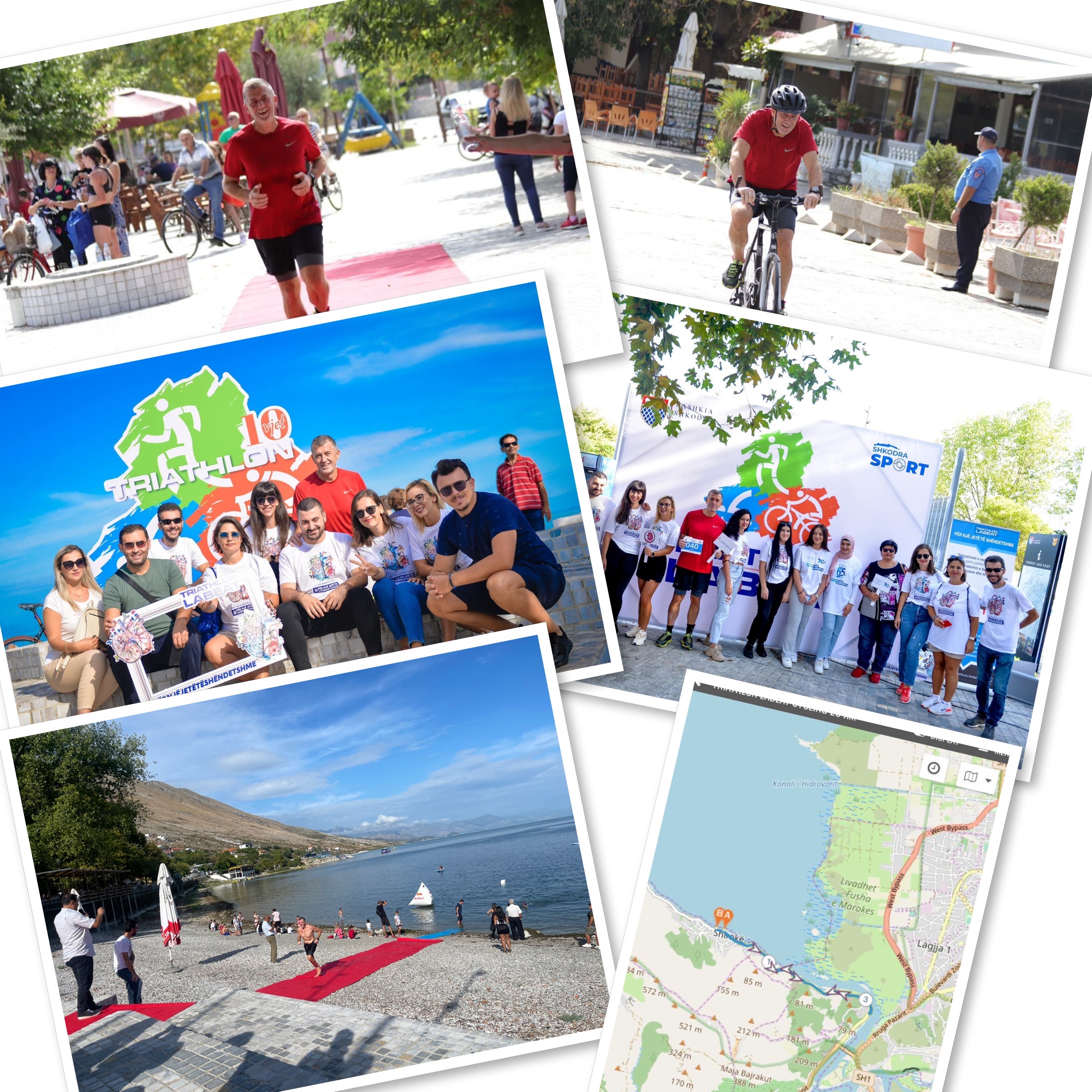 Triathlon Labeat “For a Healthy Life”- Heart Disease Awareness Campaign- Albania, Shkodër, Albania