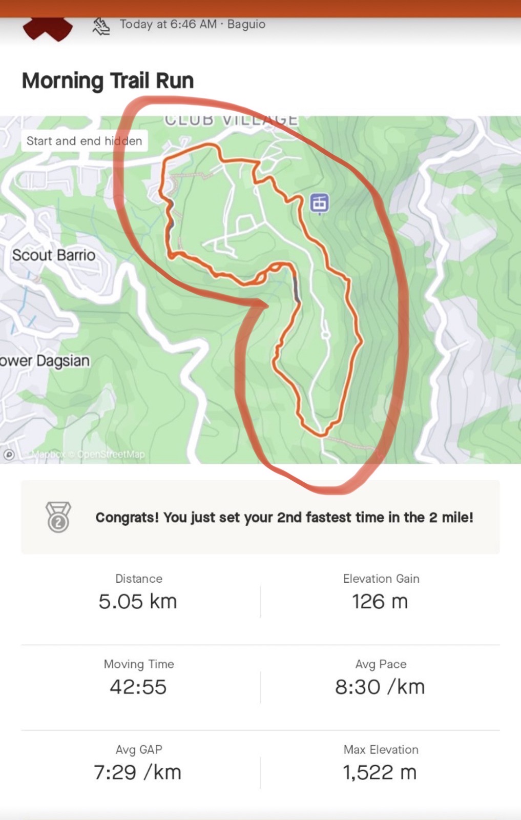 PHA Baguio-Benguet Heart Trekking Trail