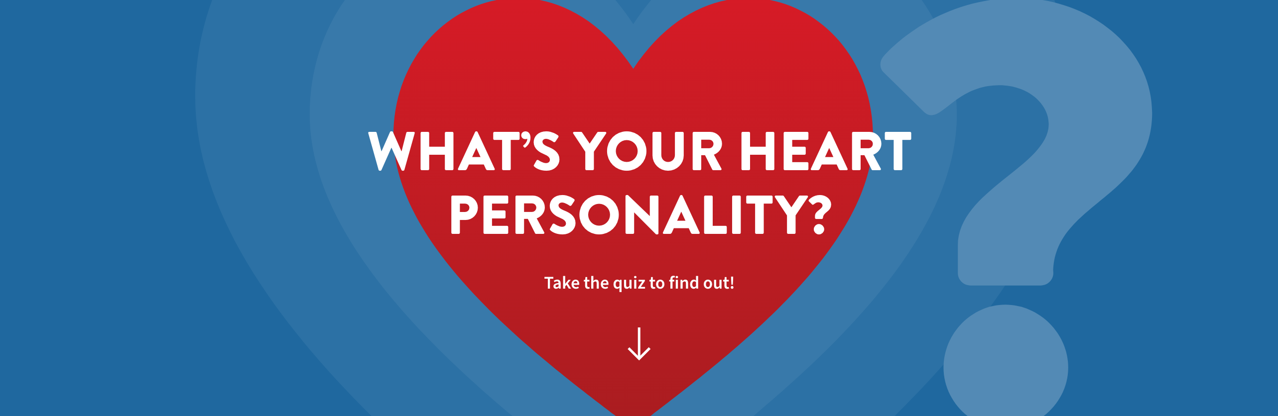 What's your heart personality banner