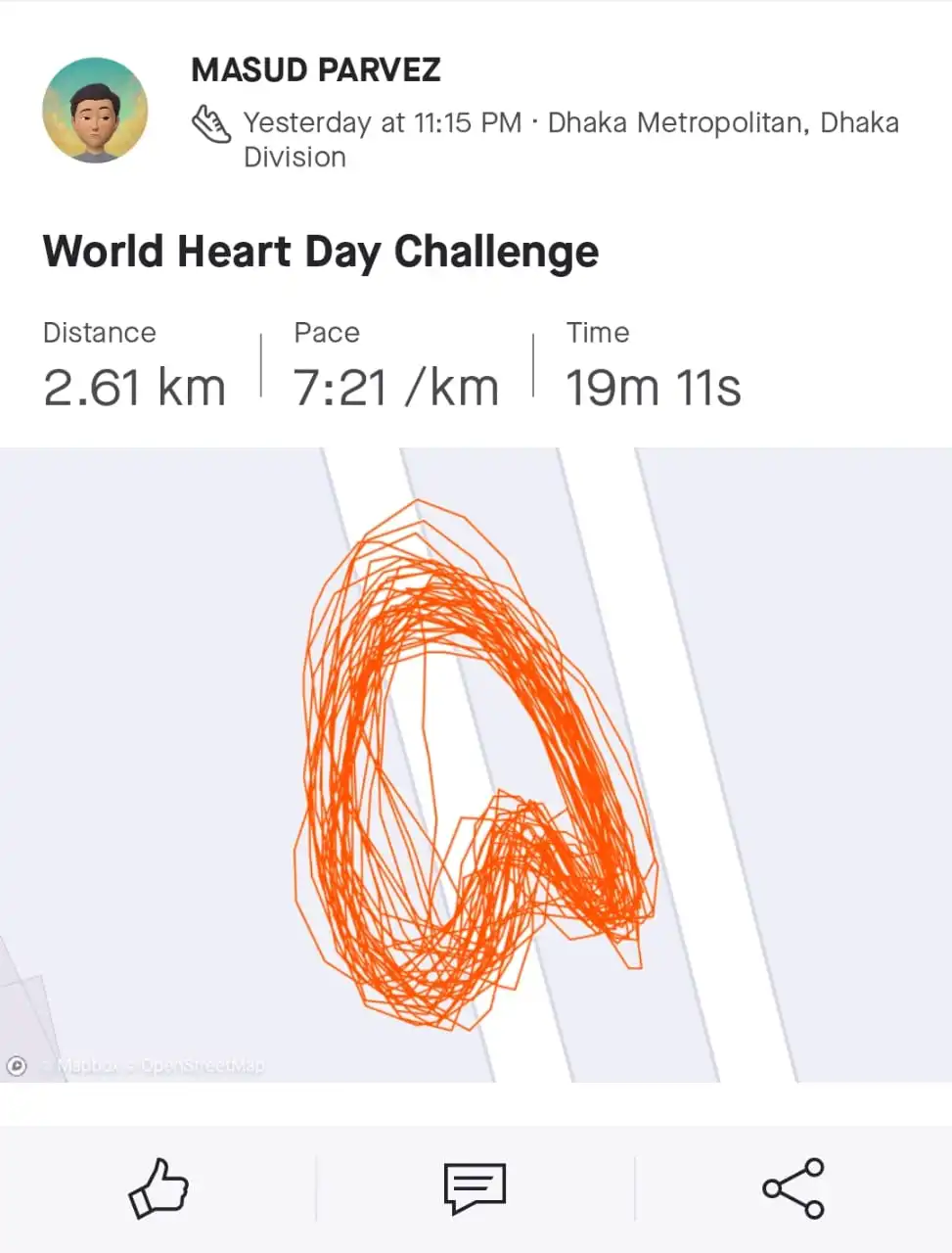 World Heart Day Challenge