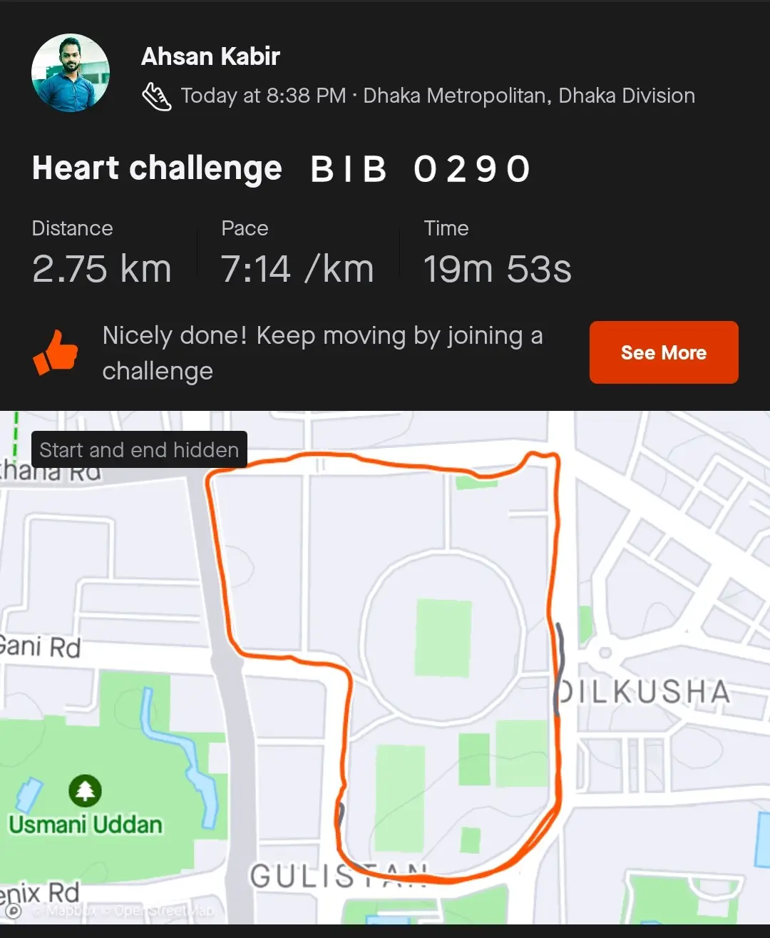 World Heart day challenge 2022