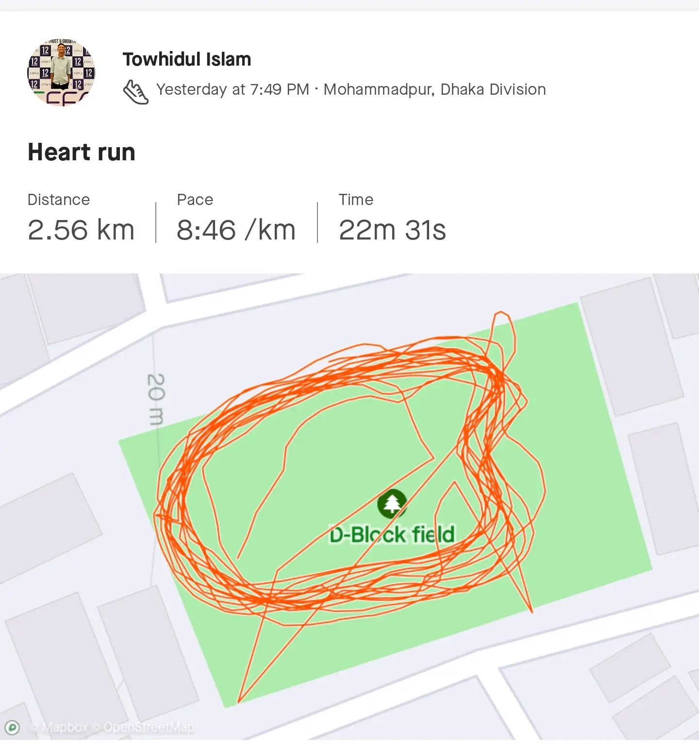 World heart day challenge