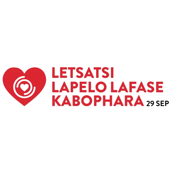 World heart day logo in Sotho