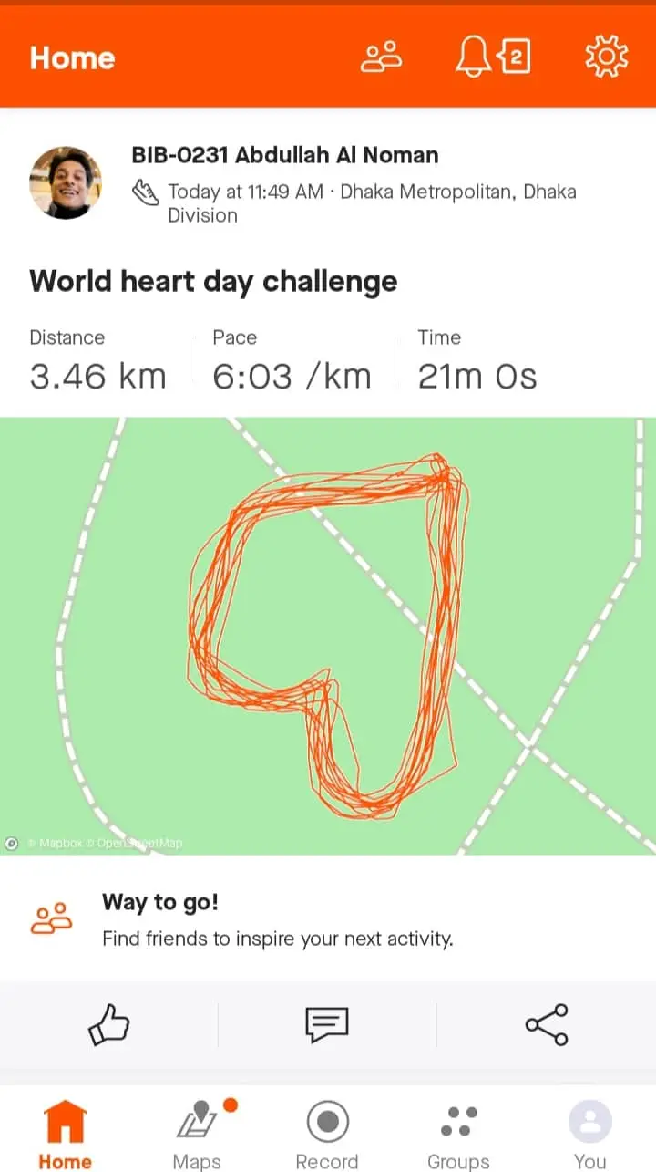World heart day challenge
