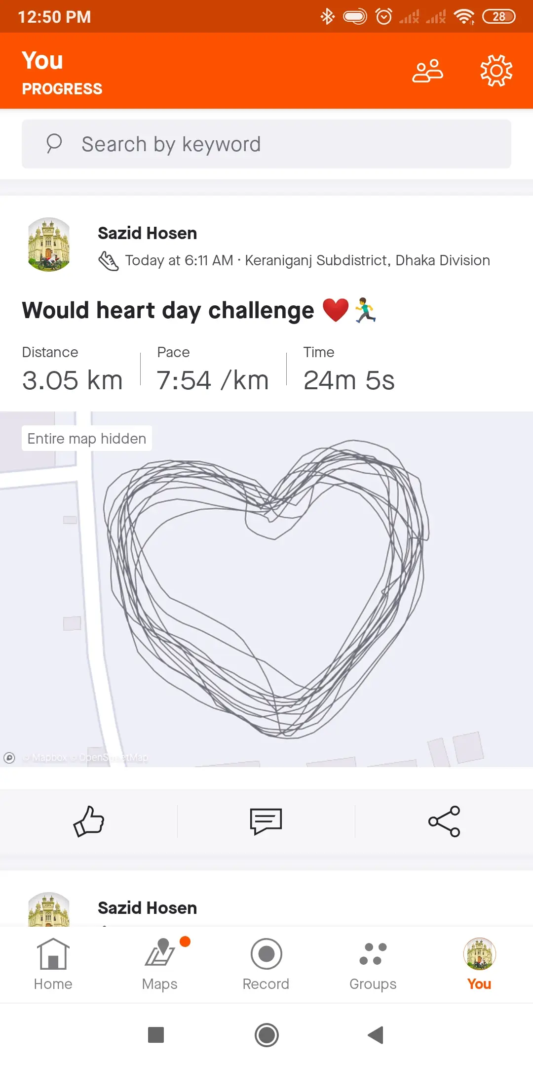 Would heart day challenge ❤️🏃‍♂️