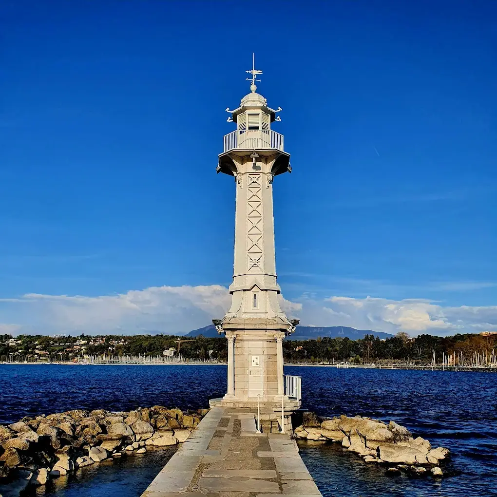Phare des Pâquis, Geneva, Switzerland