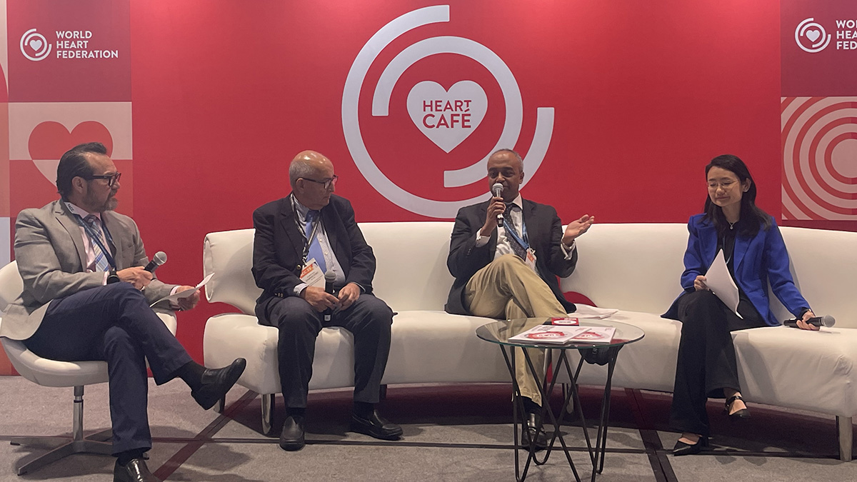AI in cardiovascular health discussion