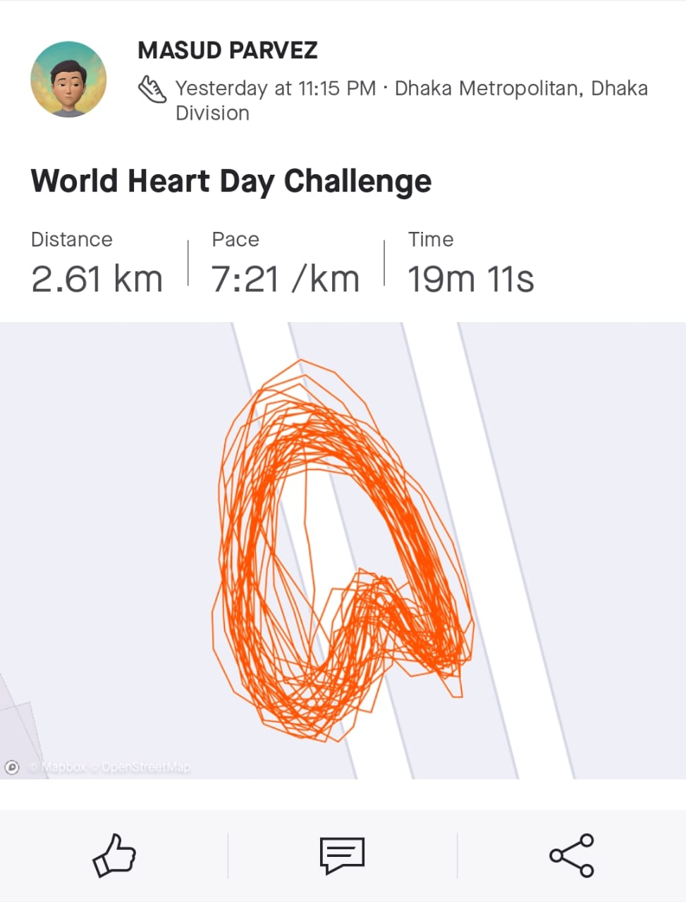 World Heart Day Challenge