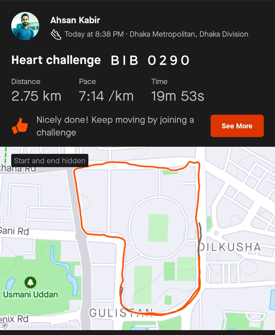 World Heart day challenge 2022