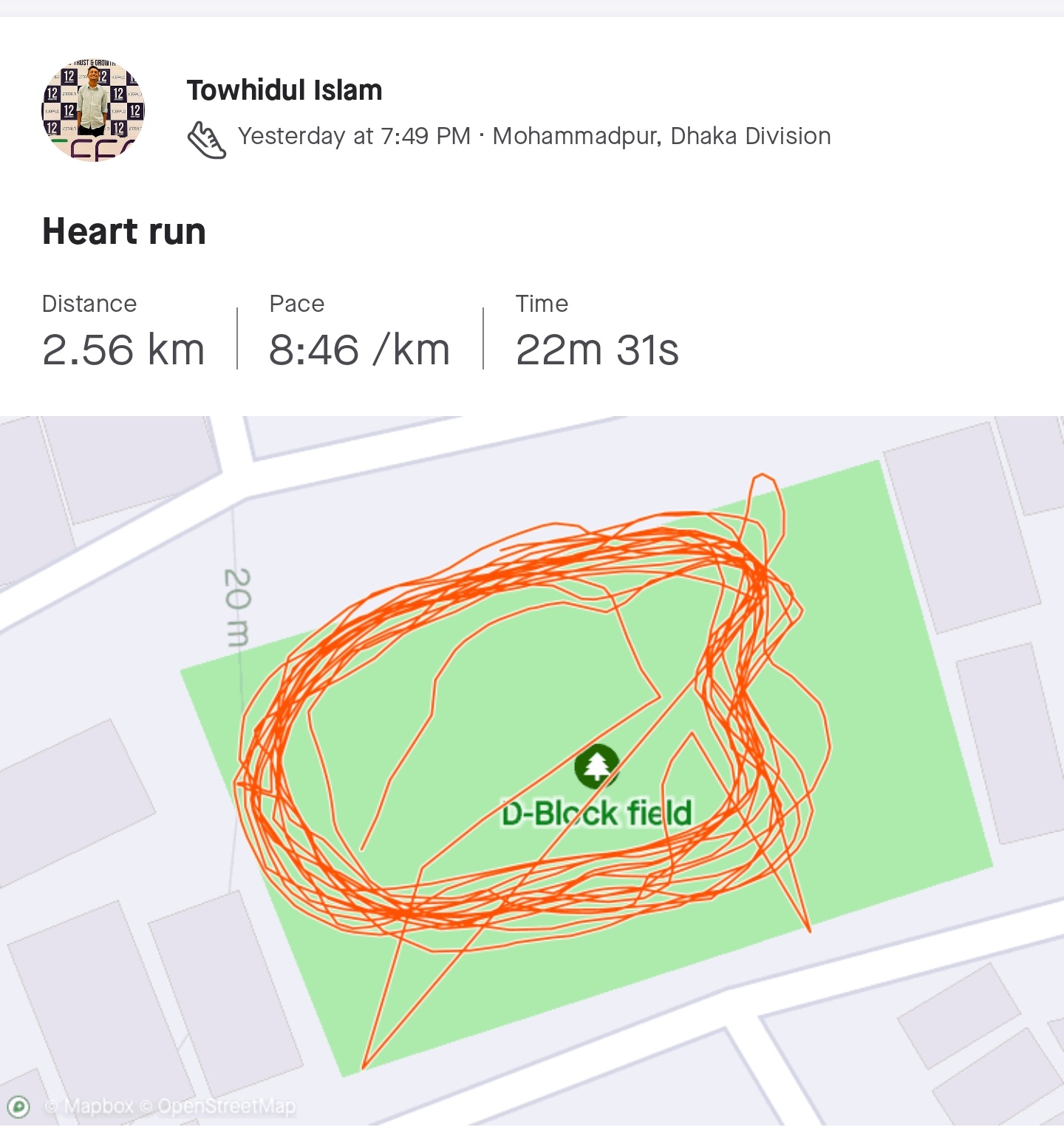 World heart day challenge