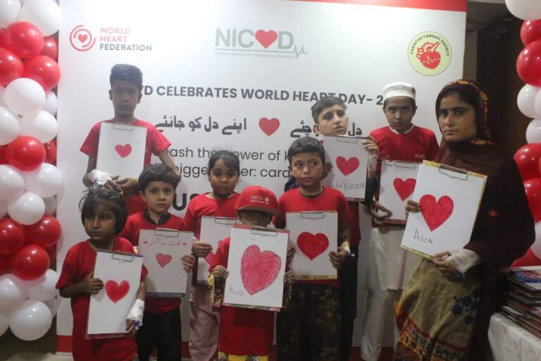 NICVD celebrates WHD 23 in Pakistan – part 2