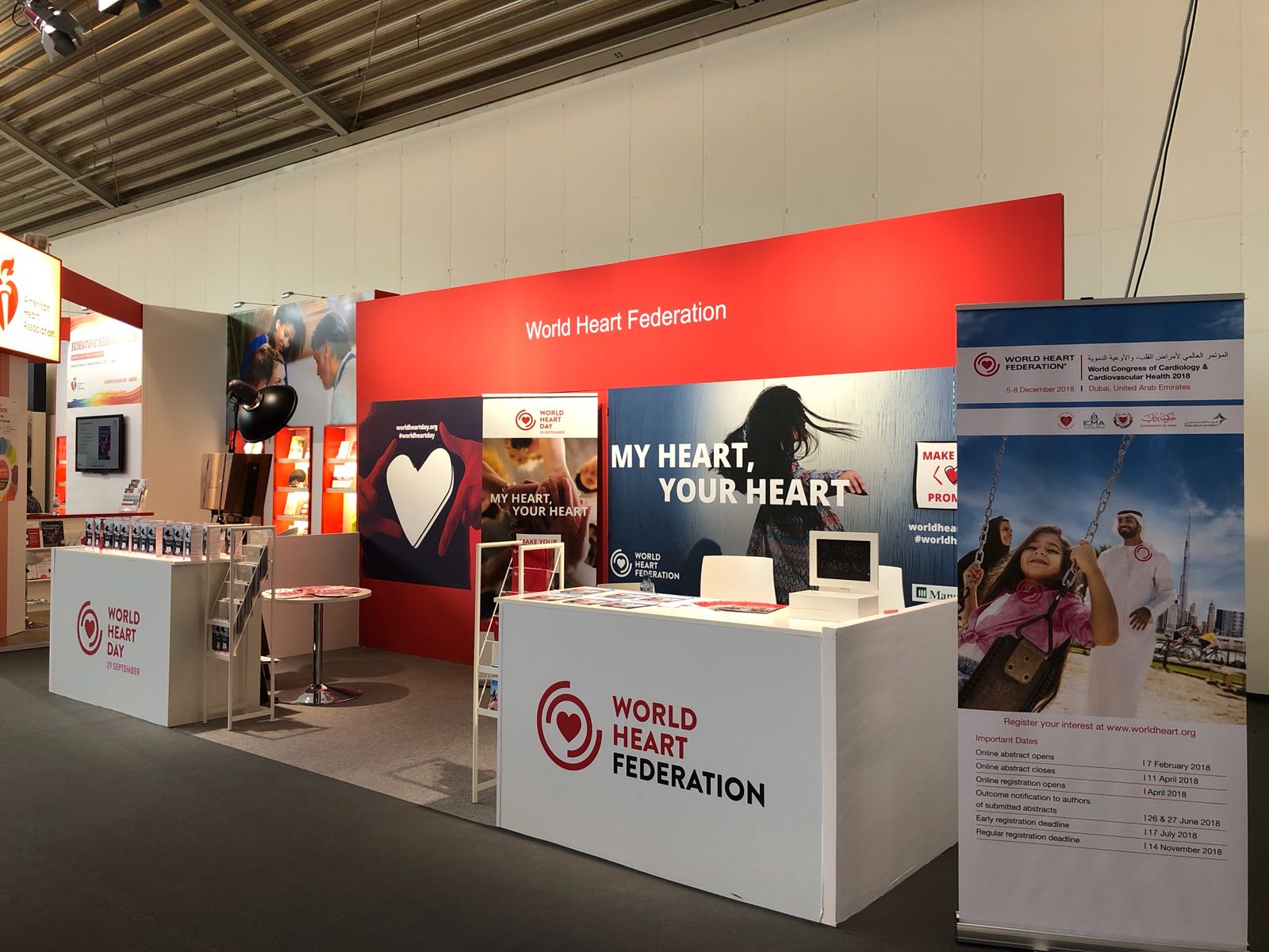 World Heart Federation at the European Society of Cardiology Congress in Munich, Germany