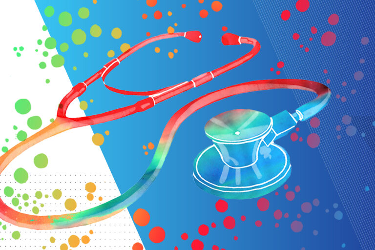 graphic of a stethoscope