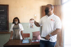 CTSH Ambassador promoting the cause in a classroom