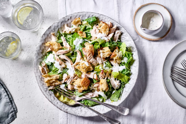 Use ❤️ to Season with Sense: Chicken Caesar Salad