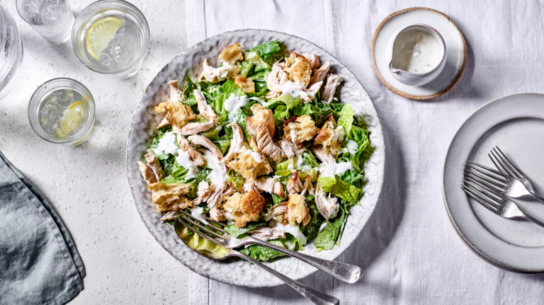 Use ❤️ to Season with Sense: Chicken Caesar Salad