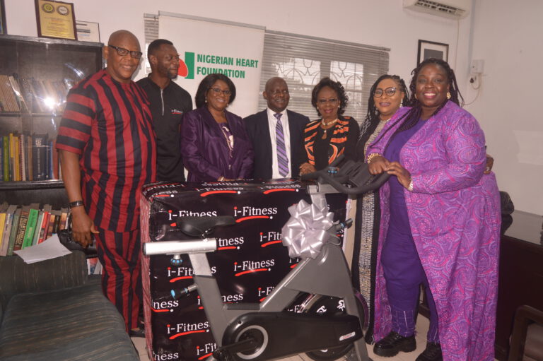 Presentation of Bike- a- Heart Shape Route and NHF Nollywood Ambassadors Quiz Competition