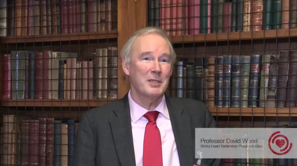 Professor David Wood, WHF President, on participating in the 70th World Health Assembly