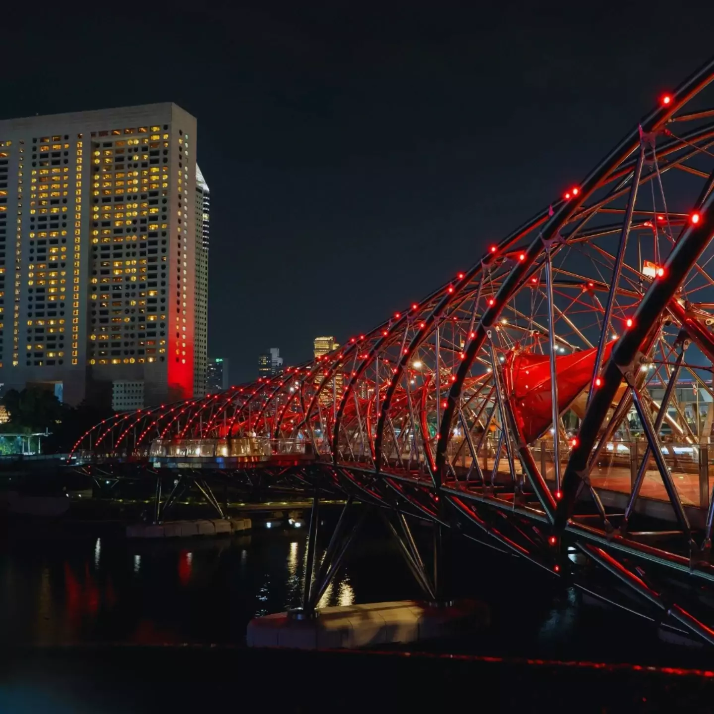 Helix Bridge, The Downtown Core, Singapore