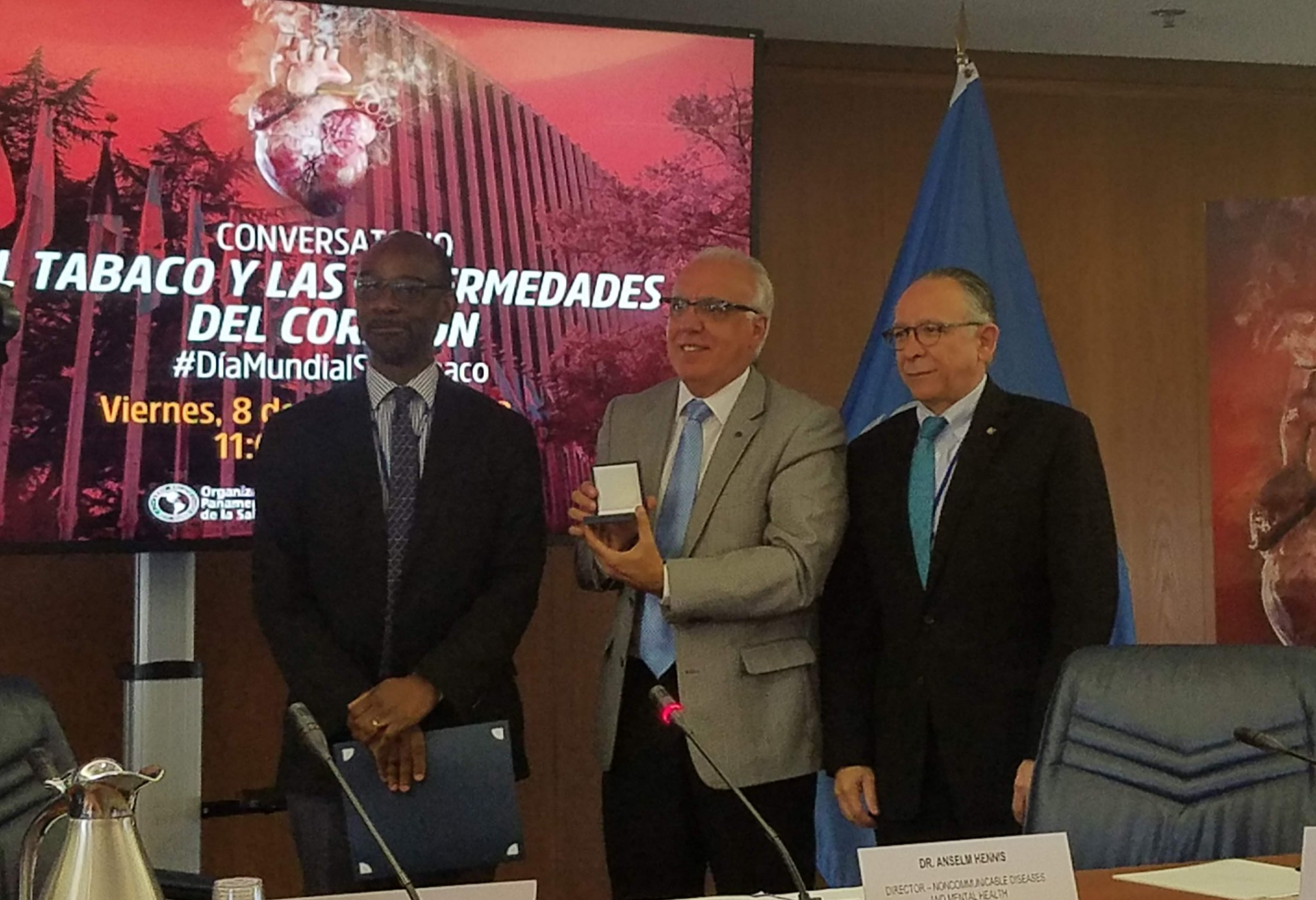 WHO World No Tobacco Day 2018 Awards – Region of the Americas: Dr Eduardo Bianco, Coordinador Regional para las Americas de la Framework Convention Alliance (FCA), Oriental Republic of Uruguay