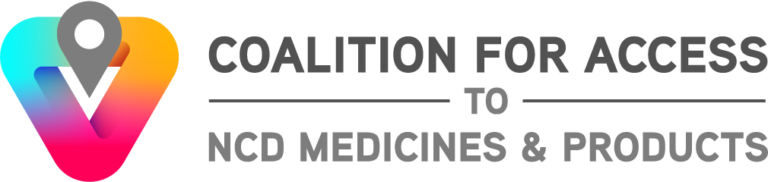 Coalition for access to NCD medicines & products loho