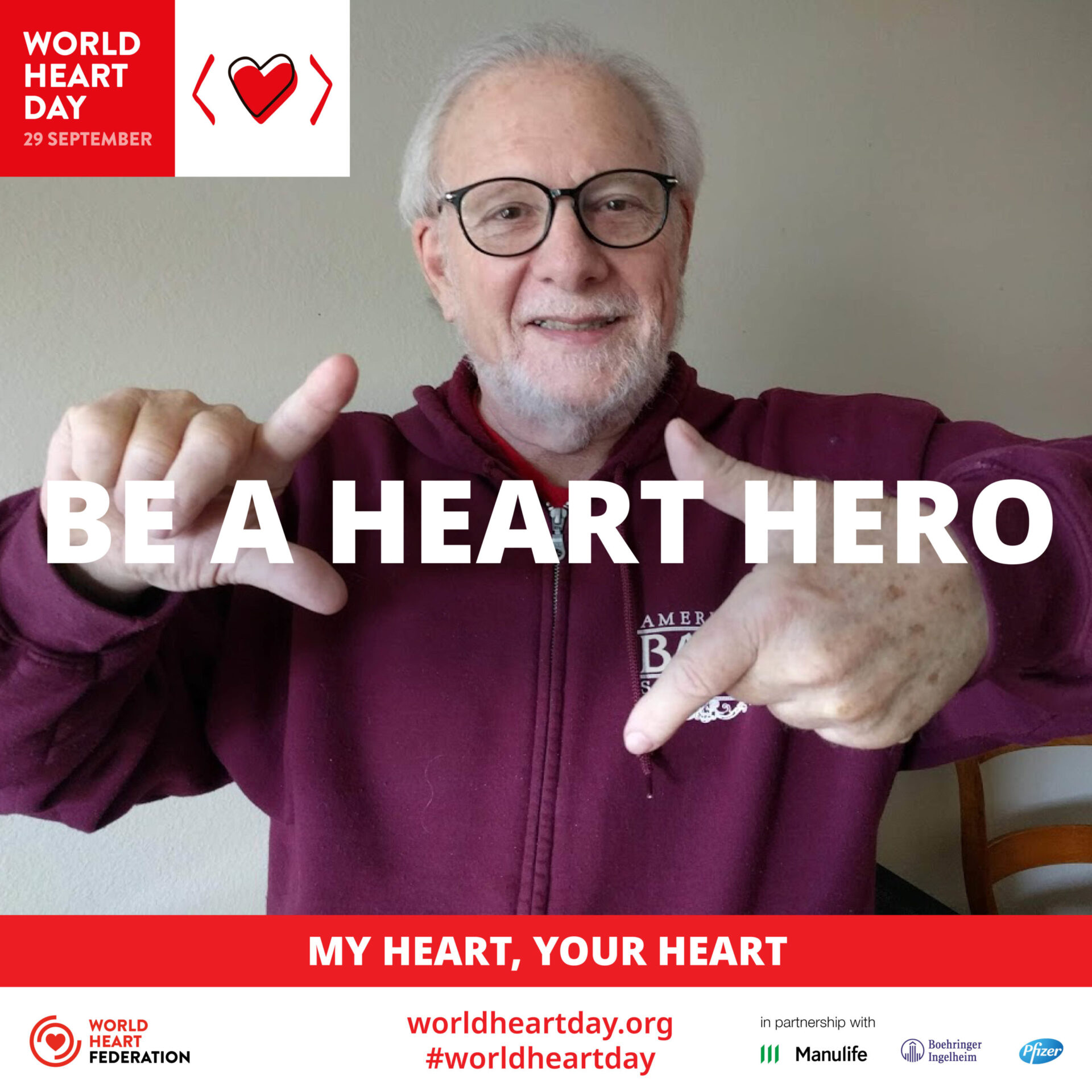 Celebrating our Heart Heroes 2019: Walter