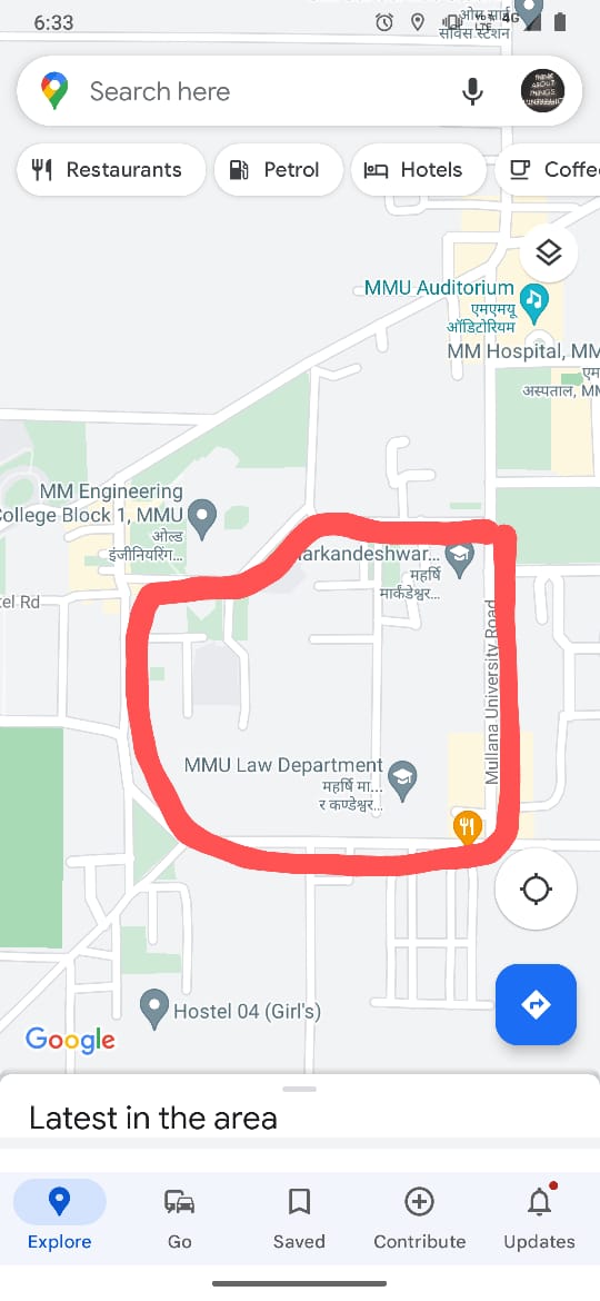 Maharishi Markandeshwar Deemed University, Ambala , Haryana