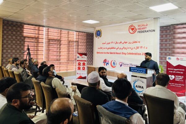 World Heart Federation members in a discussion