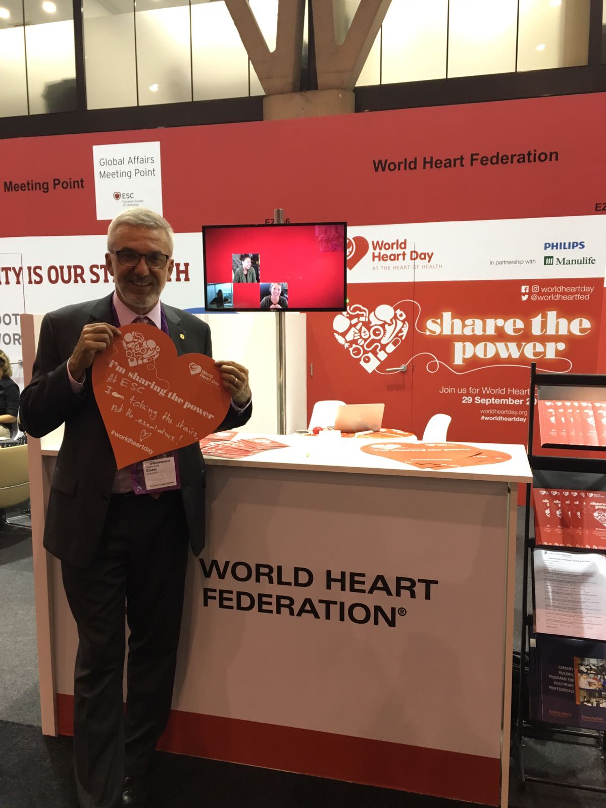 World Heart Day visits ESC Congress 2017