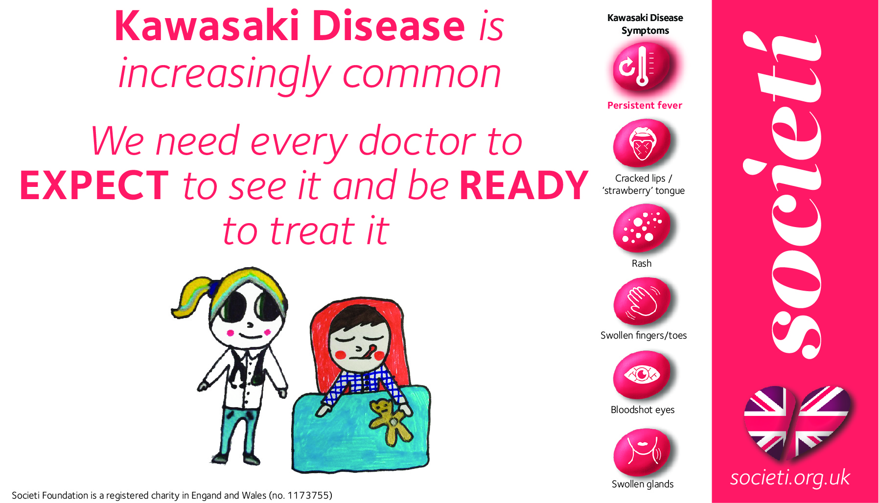 26 January 2019 is International Kawasaki Disease Awareness Day!