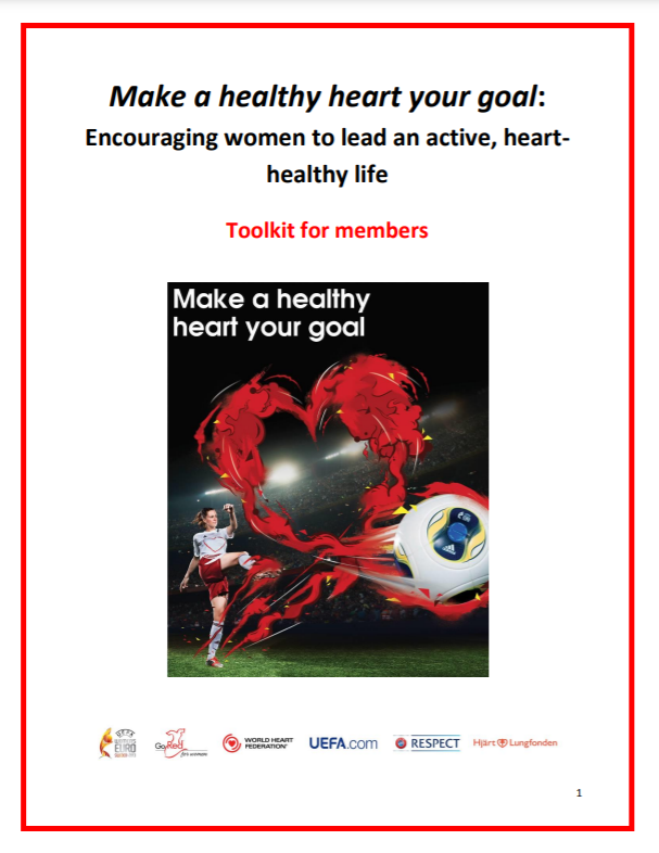 Make a healthy heart your goal: Encouraging women to lead an active, heart healthy life