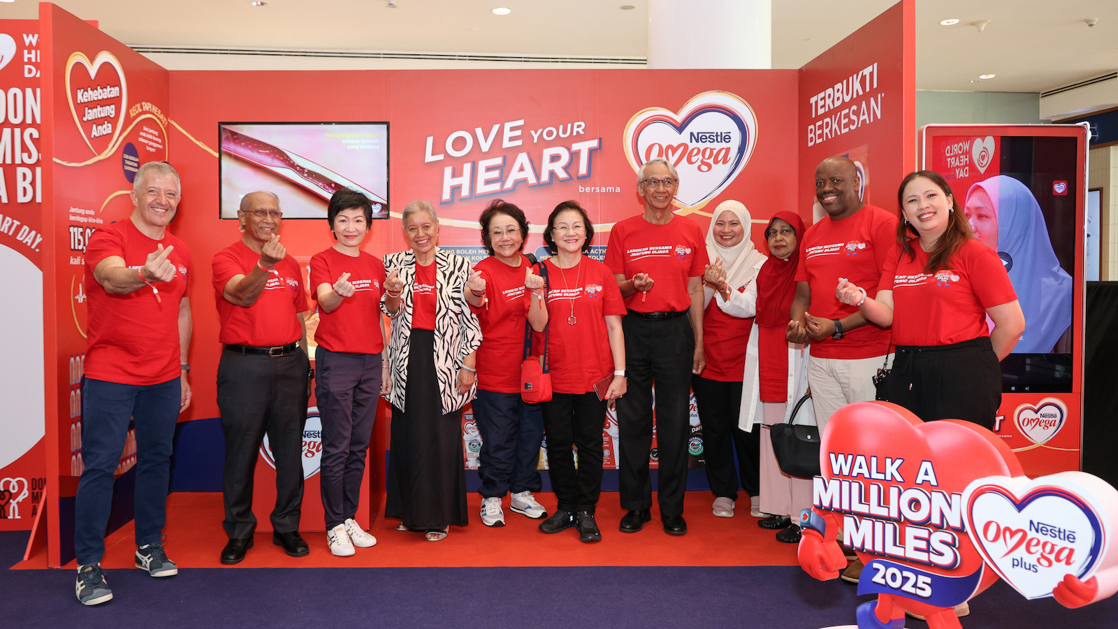 Walk a million miles 2025 campaign