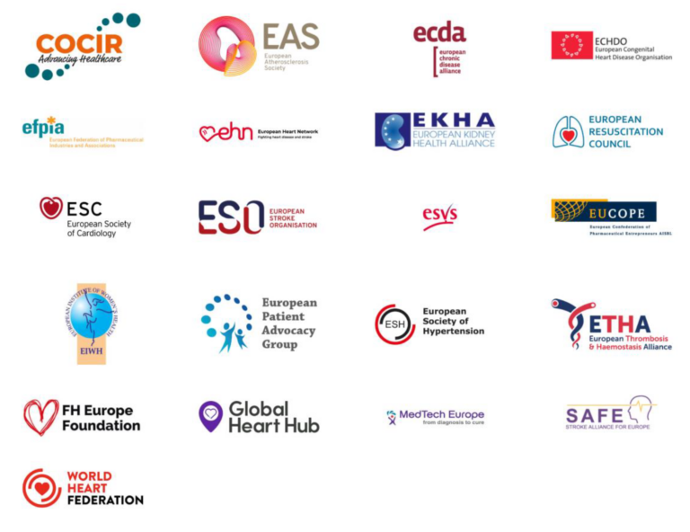 Heart Organisations Logos
