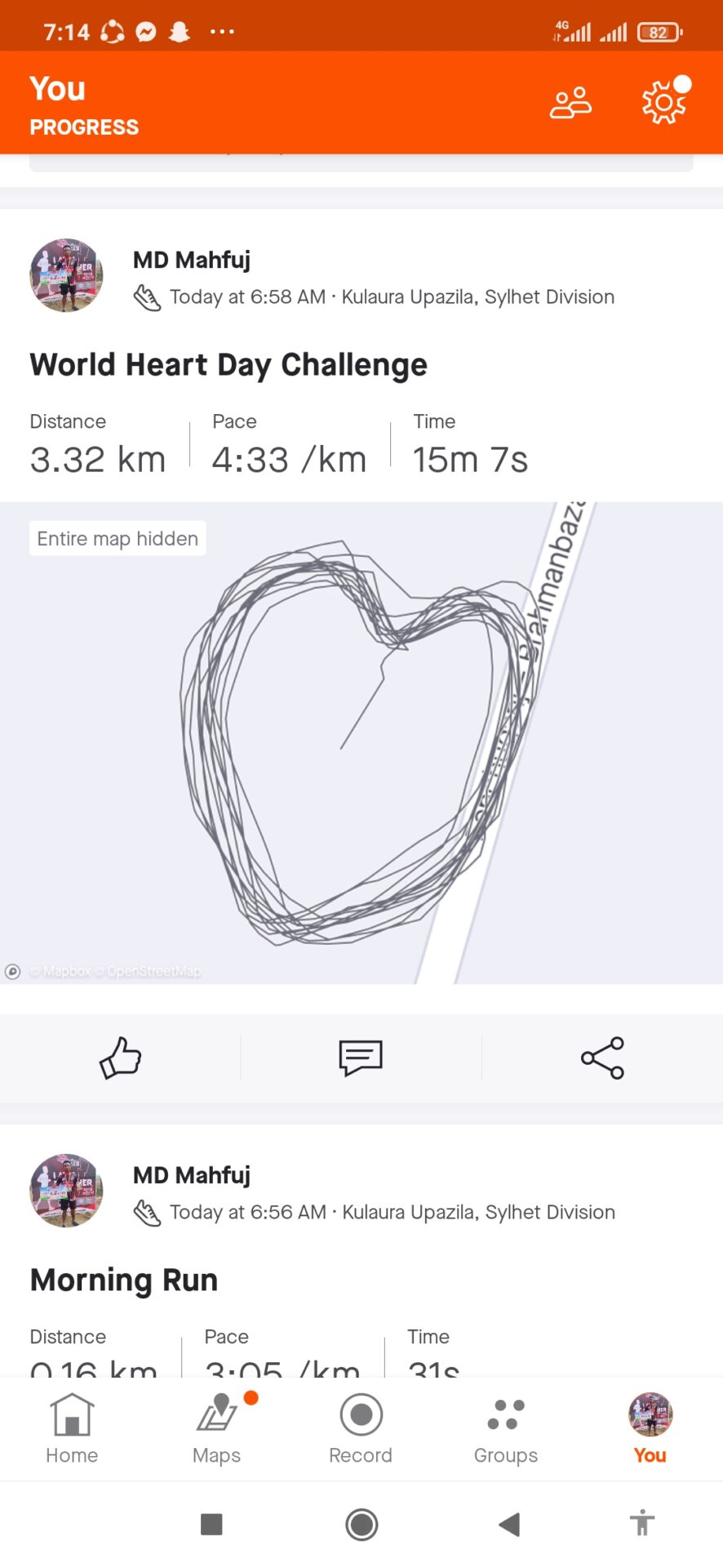 World Heart Day Challenge