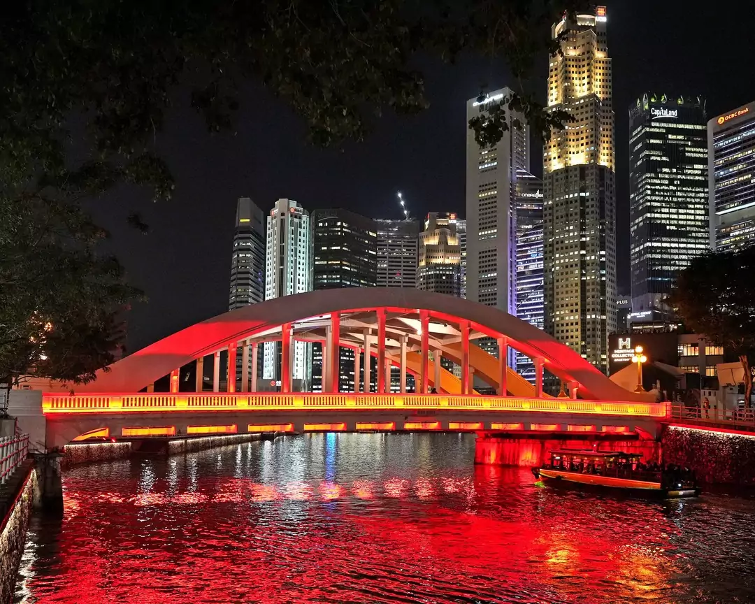 Elgin Bridge, Singapore River, Singapore