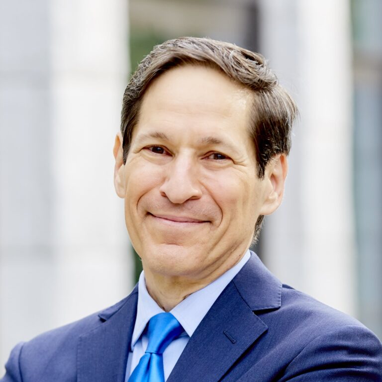 A portrait image of Tom Frieden