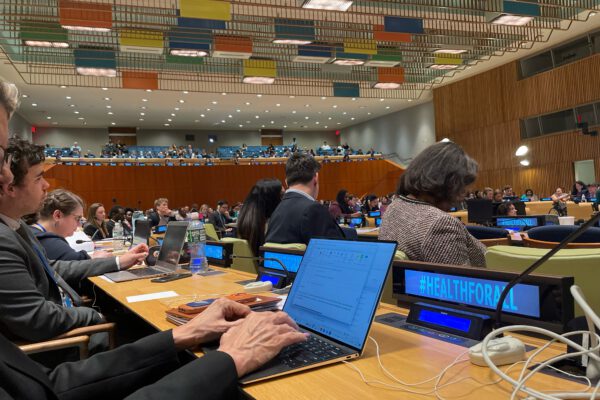 Professionals congregate for the UHC in May 2023