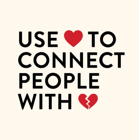 use heart to connect