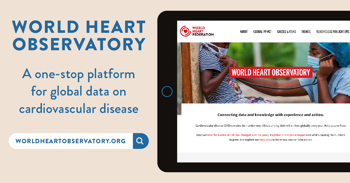 The World Heart Observatory: Harnessing the Power of Data for Cardiovascular Health