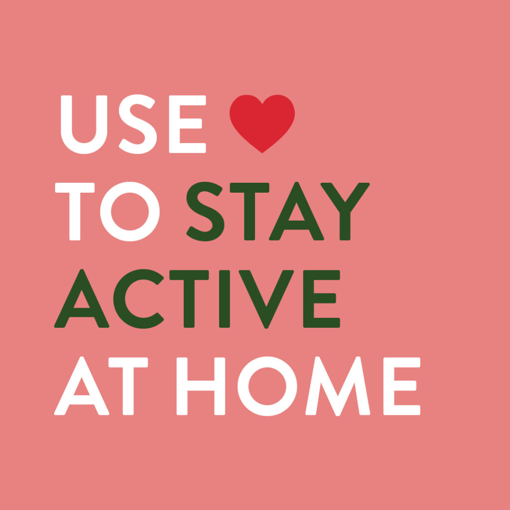 Use Heart to Stay Active (Instagram)