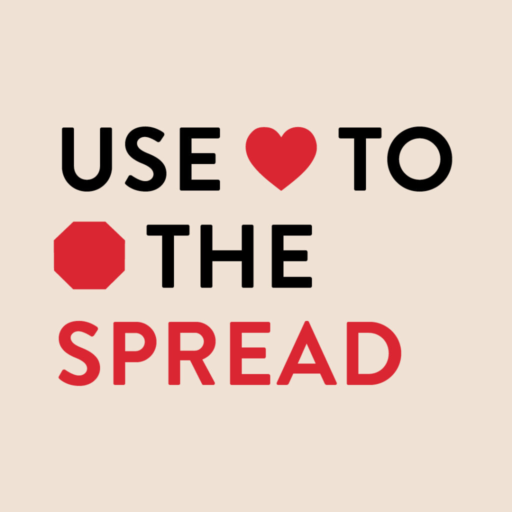 Use Heart to Stop the Spread (Instagram)