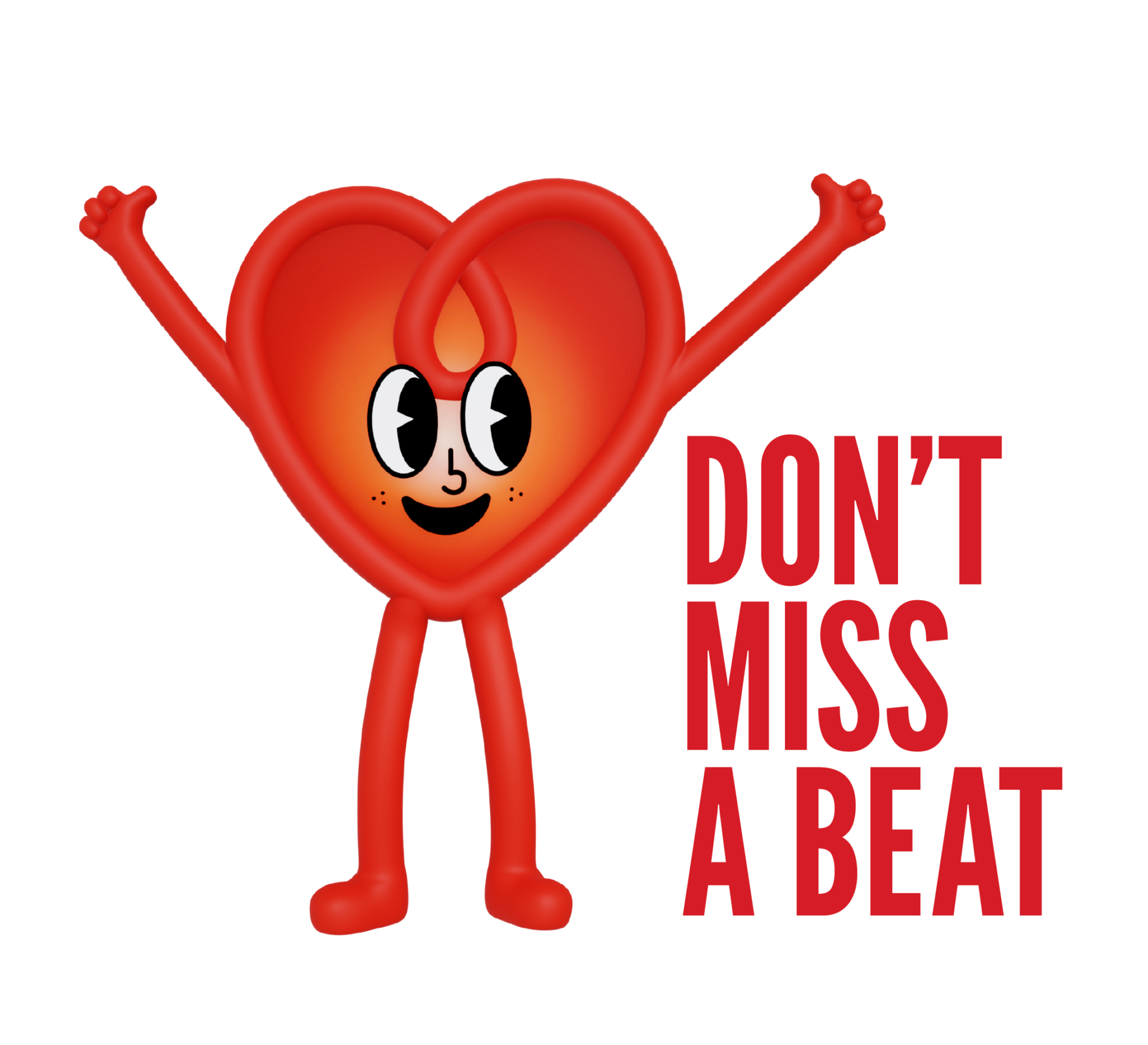 WHD 2026 – Don’t Miss a Beat Logo Red