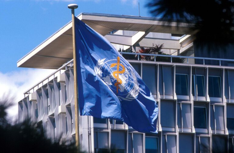 World Health Organization flag