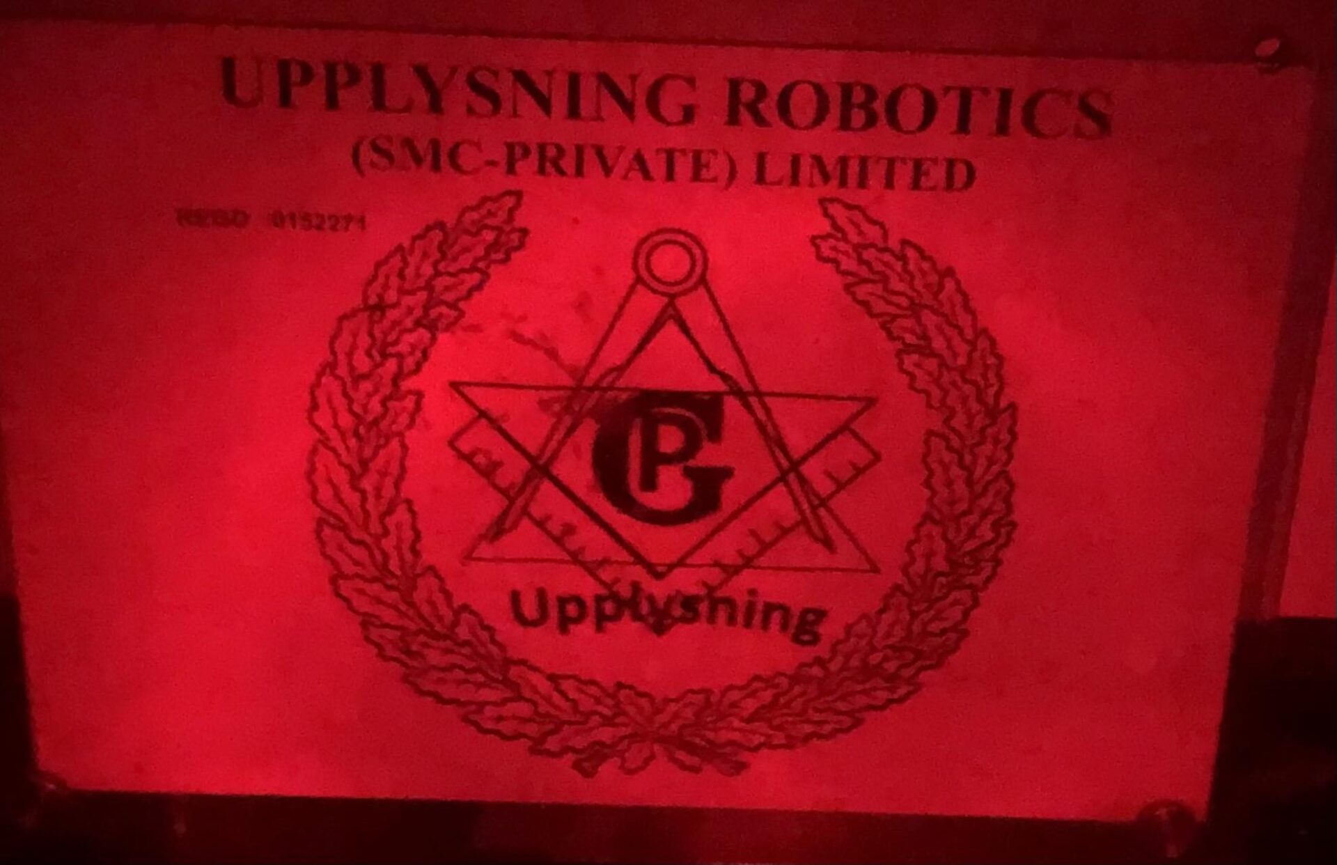 Upplysning Robotics SMC PVT TLD