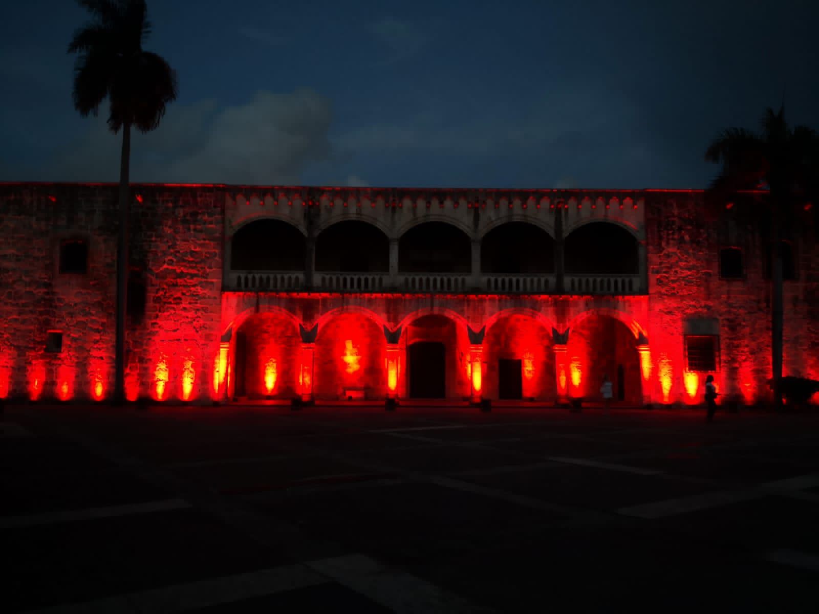 Iluminación Monumentos: Alcázar Don Diego Colón