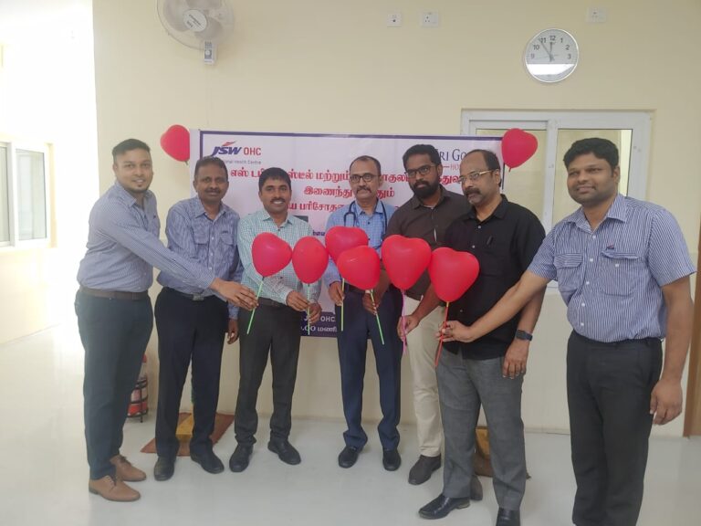 JSW Salem Steel celebrates WHD 23 in Salem, India