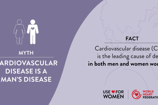 Myth Buster - Cardiovascular disease is a man's disease